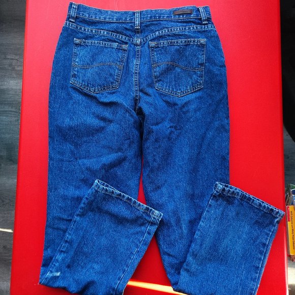 Lee relaxed fit straight leg jeans blue women's size 10 - Picture 3 of 9